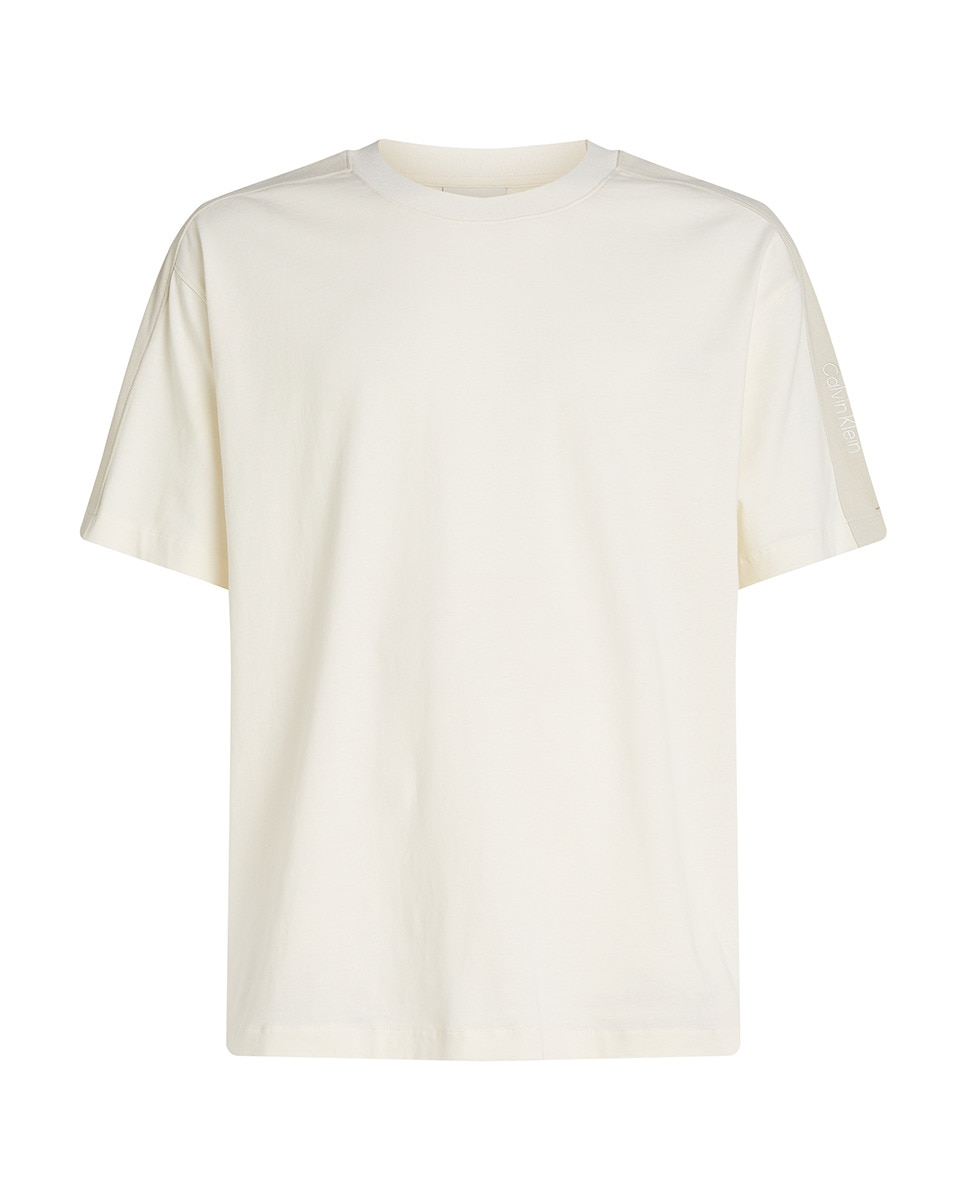 T-shirt de Manga Curta com Logótipo Branco-3