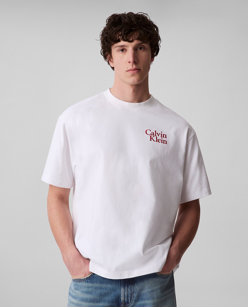 Camiseta hombre con logo · Calvin Klein Jeans · El Corte Inglés