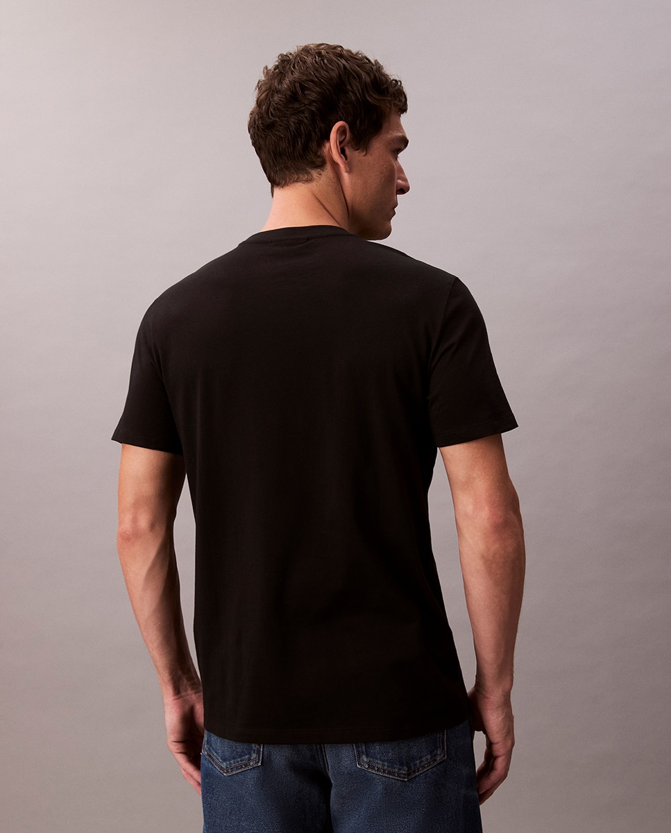 T-shirt com Logótipo Preto-2