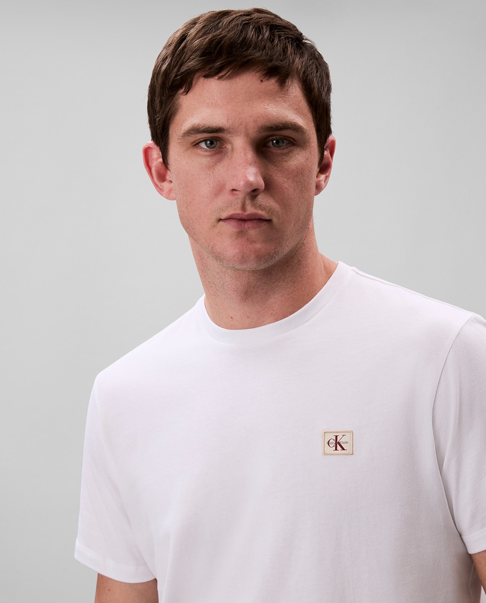 T-shirt com Logótipo Branco-3