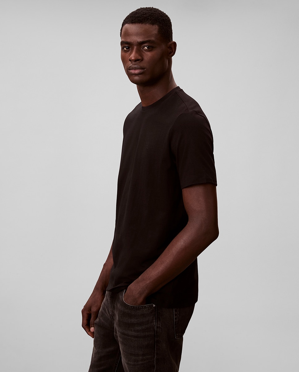 T-shirt com Logótipo Preto-4