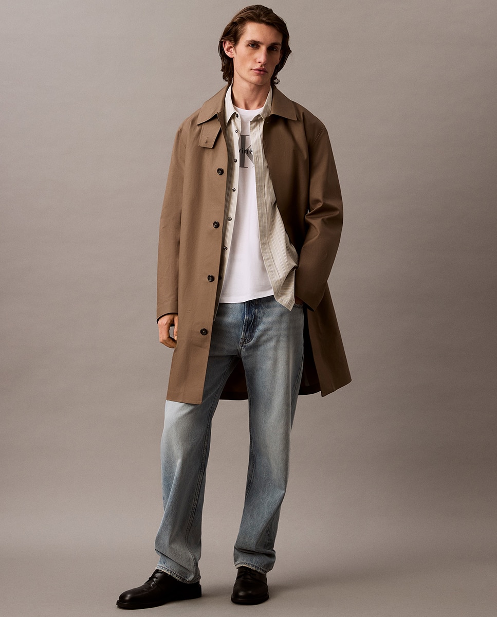 T-shirt com Monograma Branco-6