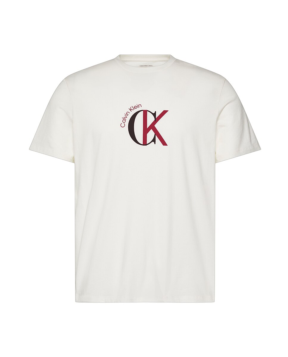 Imagem 0 de T-shirt com Logótipo Bicolor