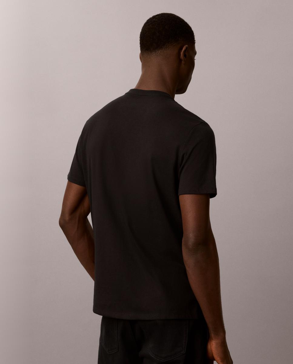 T-shirt com Logótipo Preto-2
