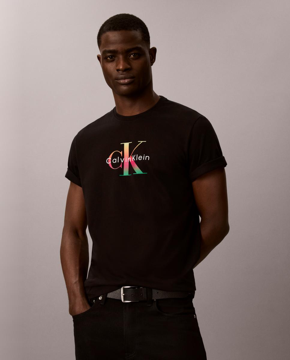 T-shirt com Logótipo Preto-5