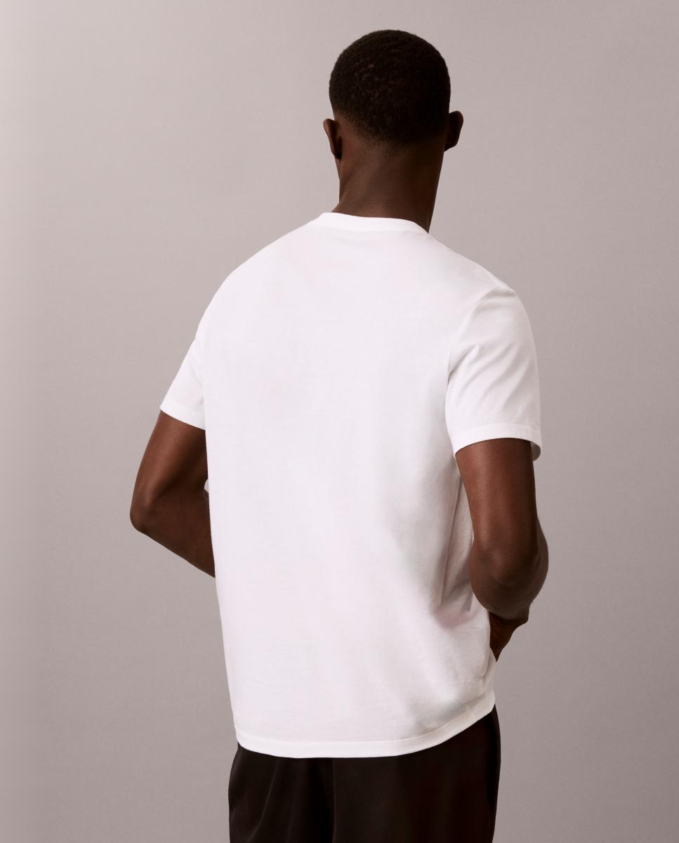 T-shirt com Logótipo Branco-2