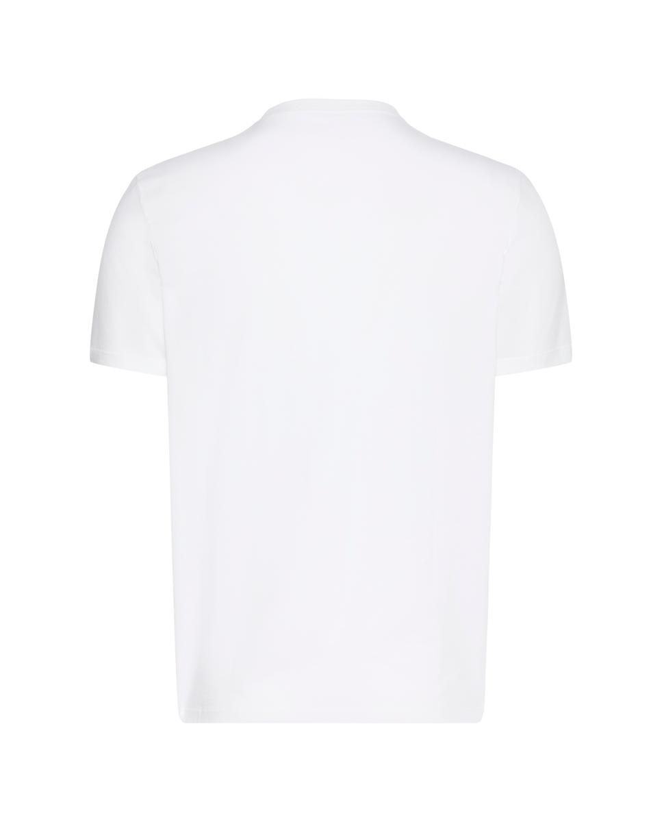 T-shirt com Logótipo Branco-6