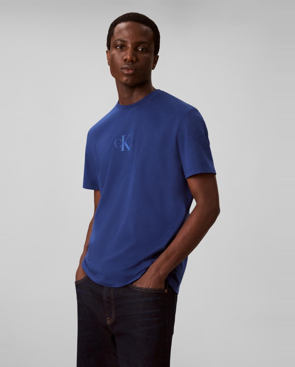 Imagen 0 de Camiseta Hombre micro monologo Azul