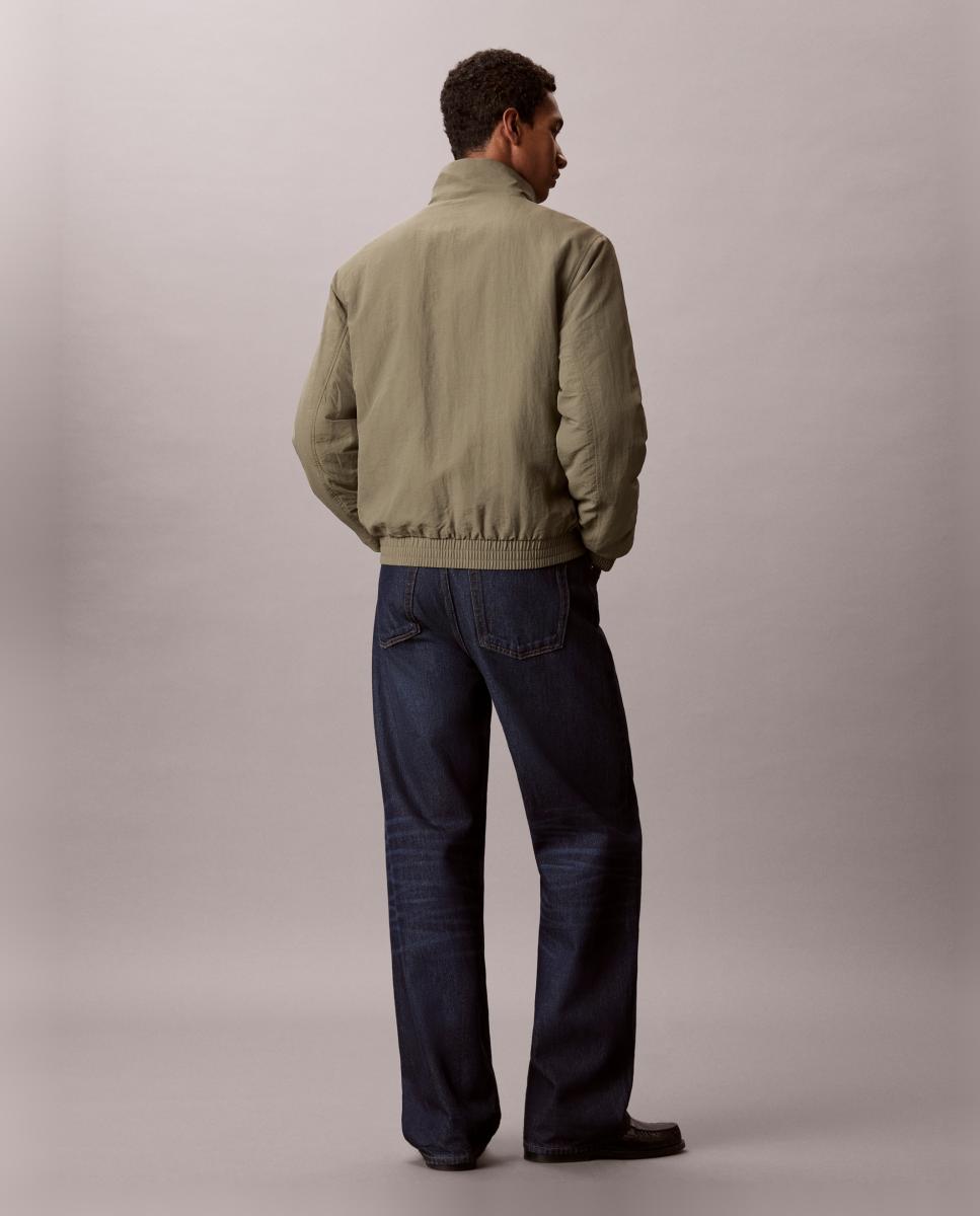 Casaco Estilo Harrington Verde-2