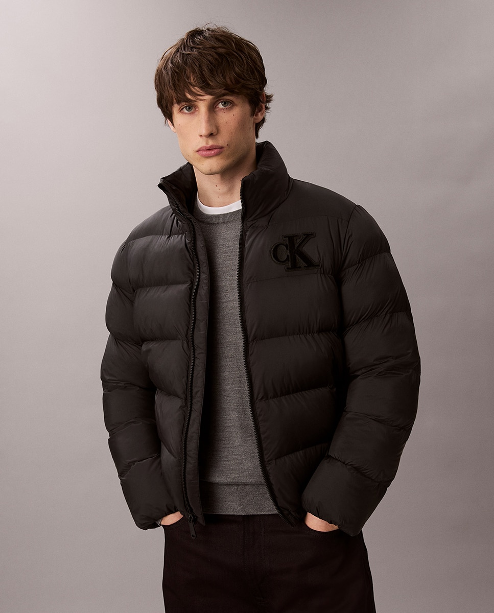 Imagem 0 de Casaco Puffer com Monograma