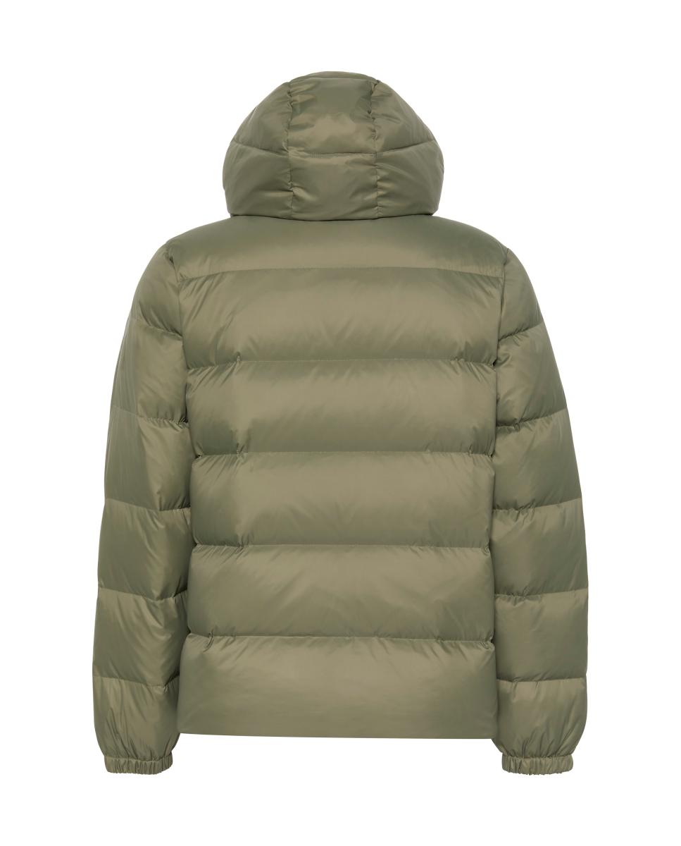 Plumífero Hombre nylon con capucha desmontable - Calvin Klein Jeans - Verde oscuro Verde oscuro-2