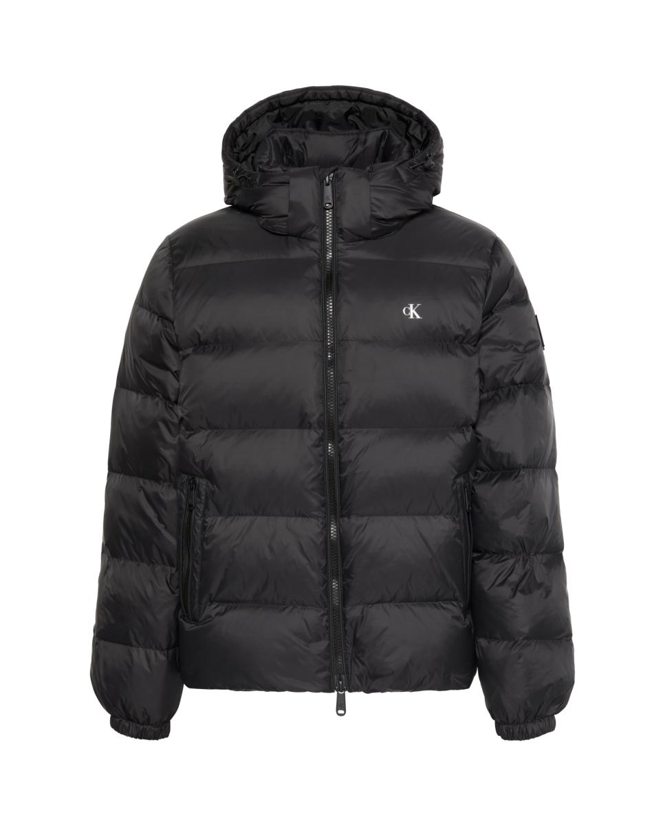 Plumífero Hombre nylon con capucha desmontable - Calvin Klein Jeans - Negro Negro-6