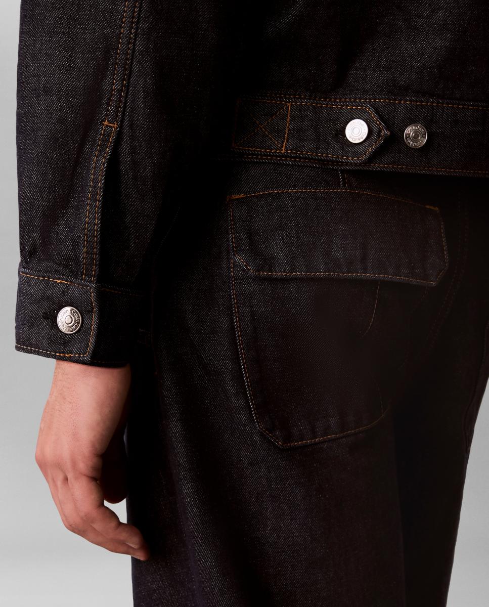 Chaqueta trucker Hombre denim índigo icónico - Calvin Klein Jeans - Azul Azul-4