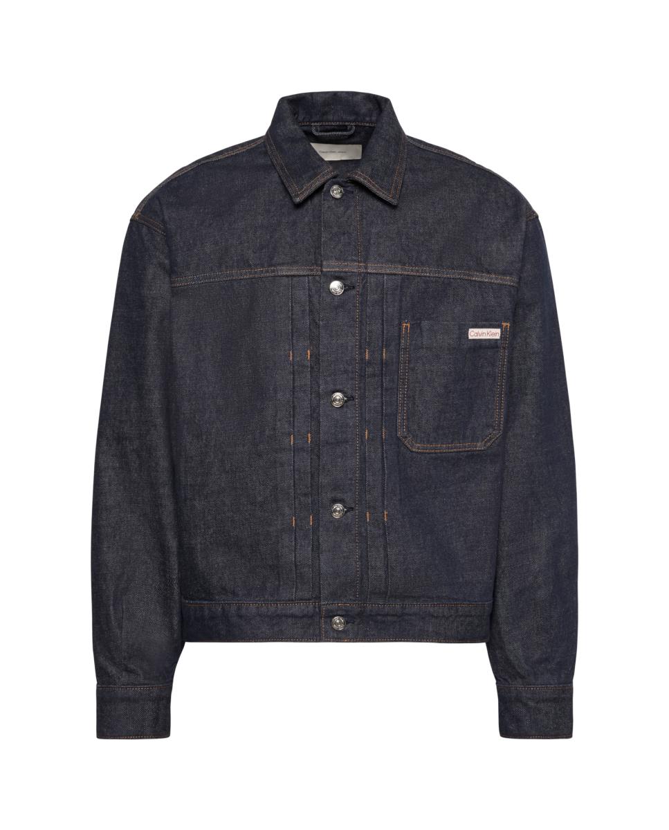 Chaqueta trucker Hombre denim índigo icónico - Calvin Klein Jeans - Azul Azul-6