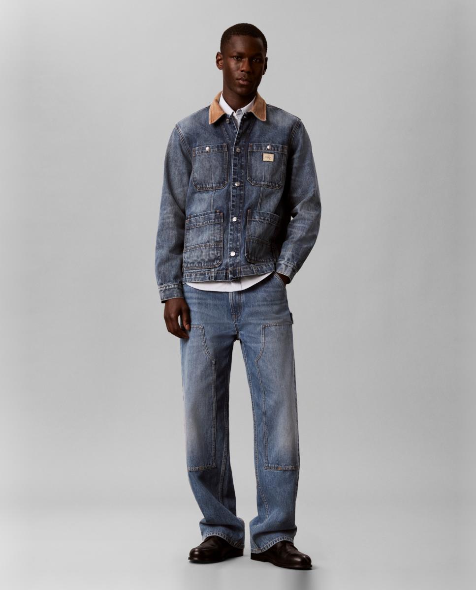 Chaqueta chore Hombre clásica corta - Calvin Klein Jeans - Azul Azul-7