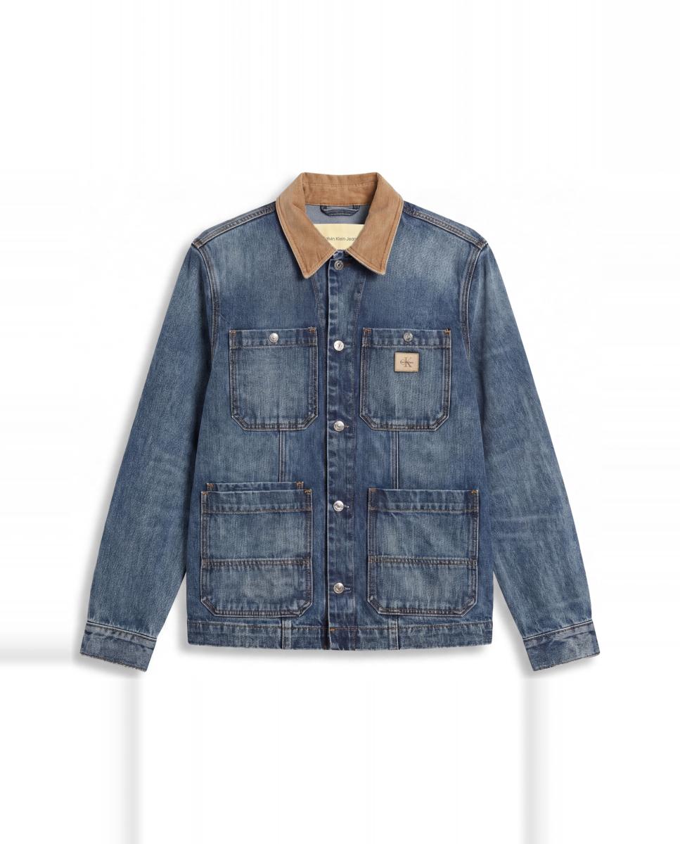 Chaqueta chore Hombre clásica corta - Calvin Klein Jeans - Azul Azul-6
