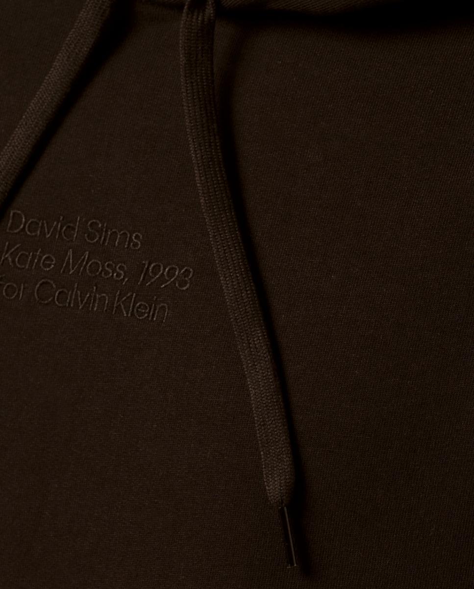 Sweatshirt com Estampado Gráfico Kate Moss Preto-8
