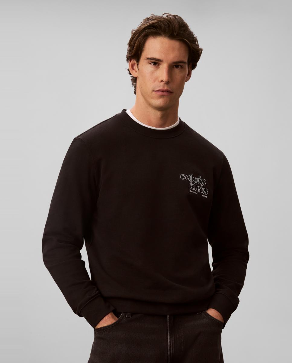Imagem 0 de Sweatshirt com Estampado Clássico