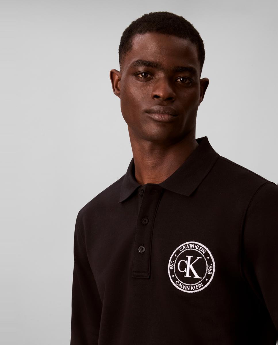 Sudadera Hombre polo con gráfico - Calvin Klein Jeans - Negro Negro-3