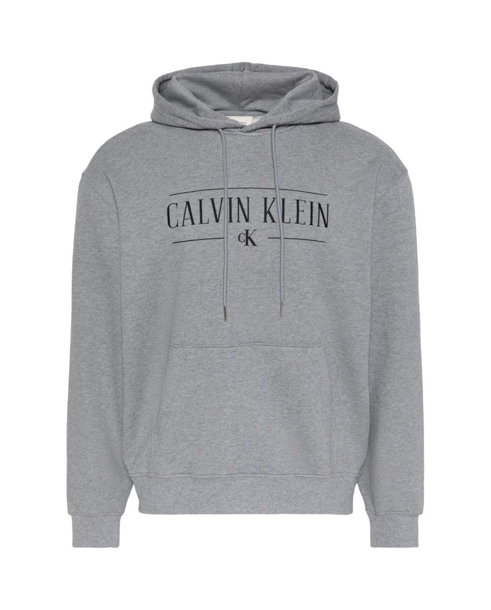 Sudadera hoodie Hombre varsity - Calvin Klein Jeans - Gris Gris-5
