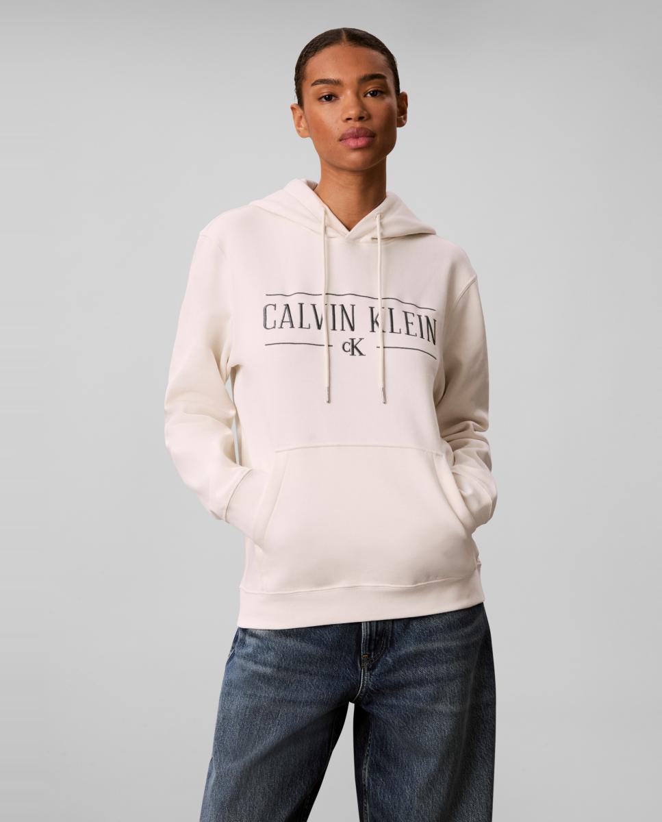 Imagen 0 de Sudadera hoodie Hombre varsity Crudo