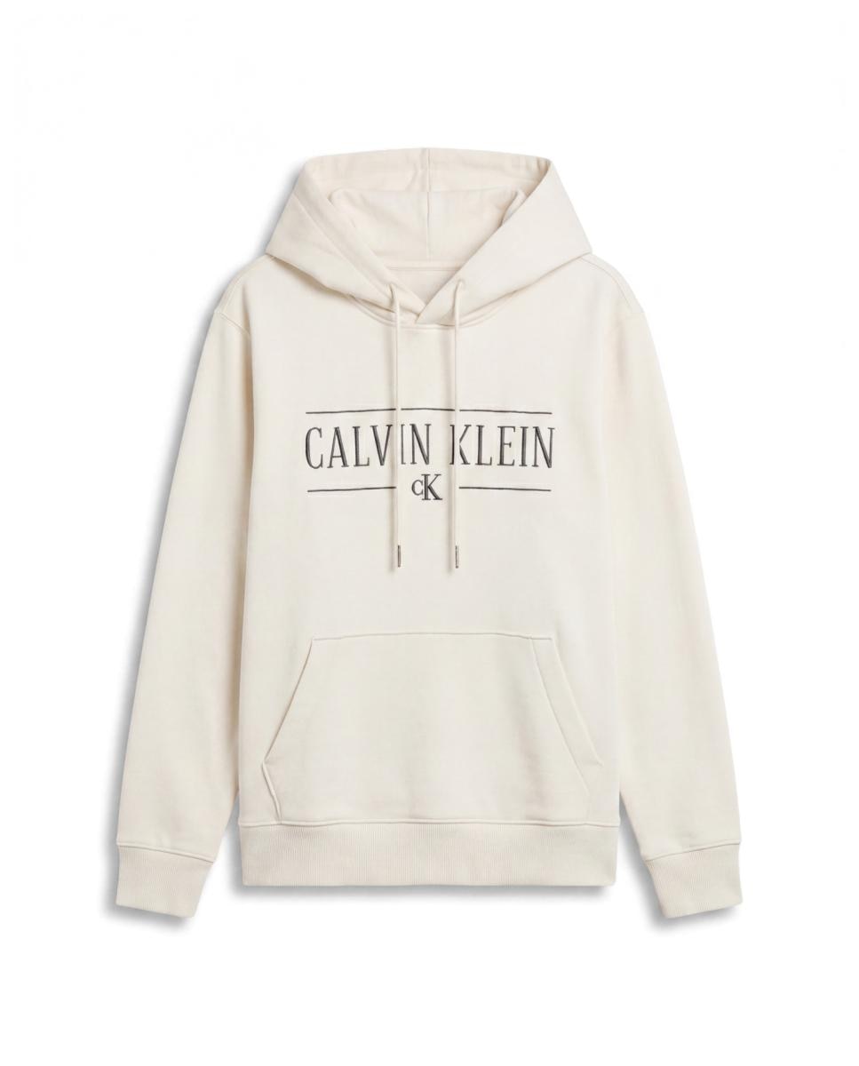 Sudadera hoodie Hombre varsity - Calvin Klein Jeans - Crudo Crudo-5