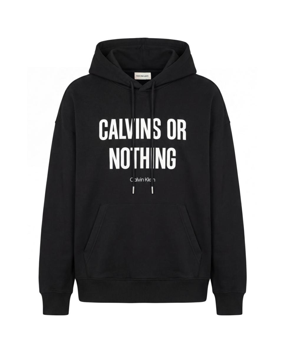 Sudadera Hombre premium gráfico Calvin - Calvin Klein Jeans - Negro Negro-5