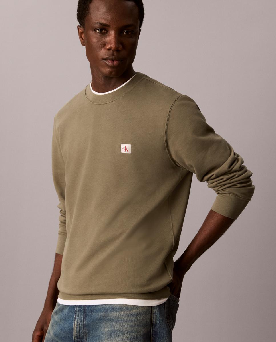 Sweatshirt com Logótipo Verde-4