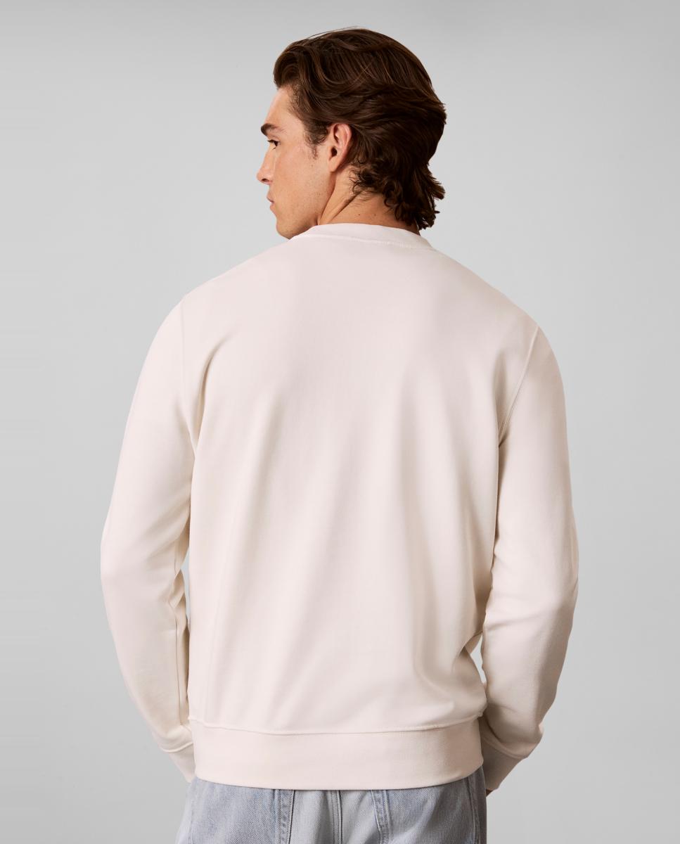 Sudadera Hombre con monologo - Calvin Klein Jeans - Crudo Crudo-2