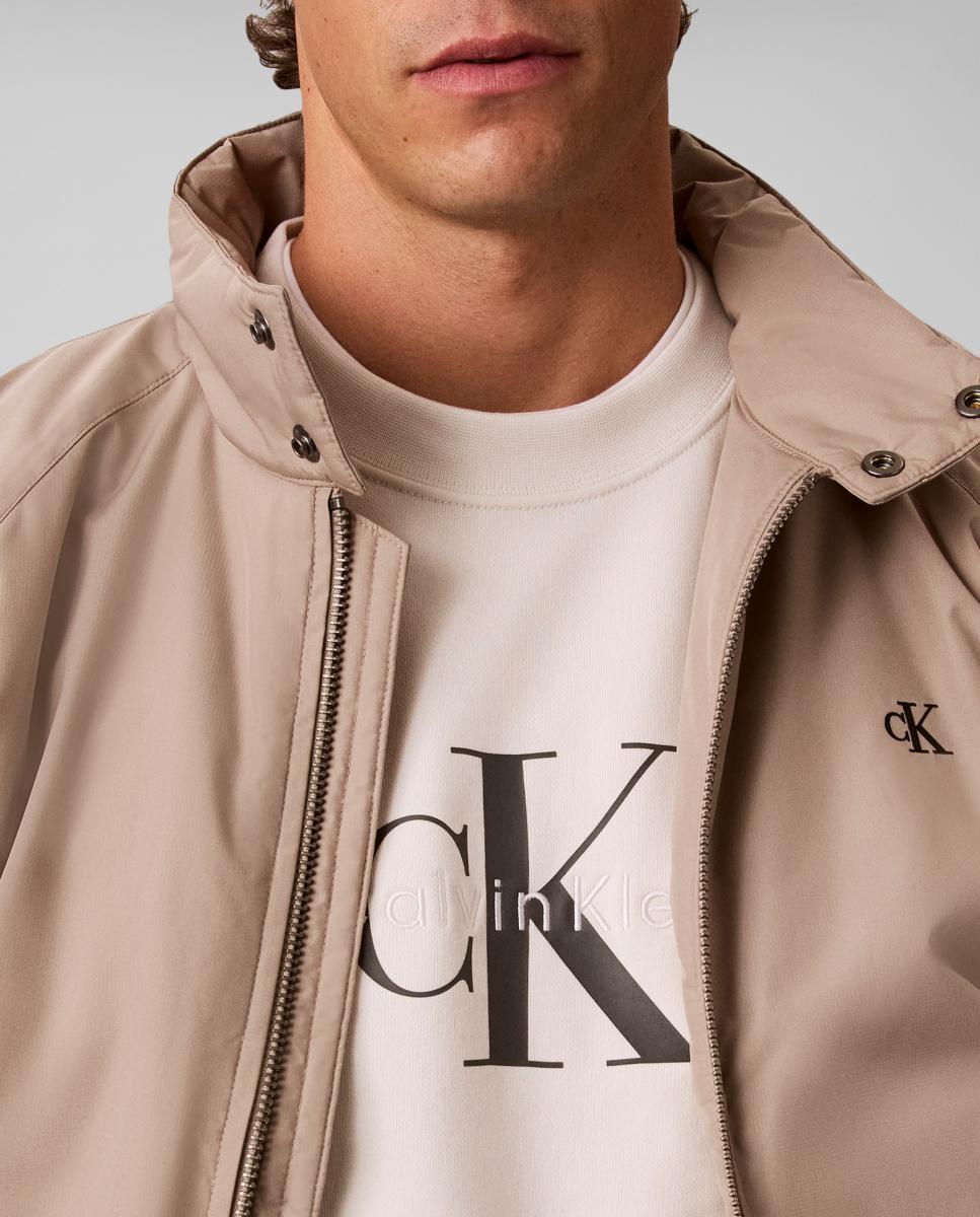 Sudadera Hombre con monologo - Calvin Klein Jeans - Crudo Crudo-5