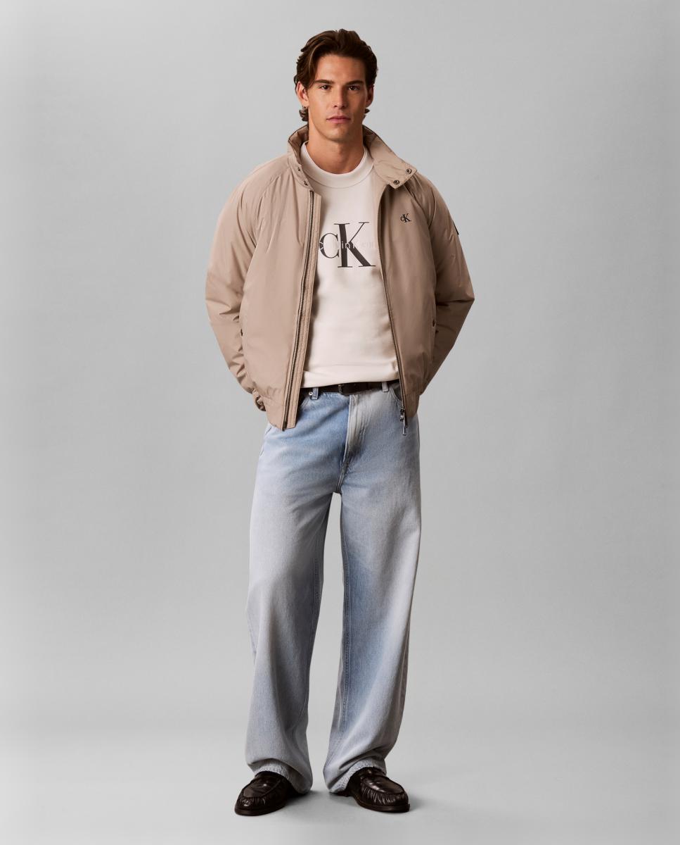 Sudadera Hombre con monologo - Calvin Klein Jeans - Crudo Crudo-7