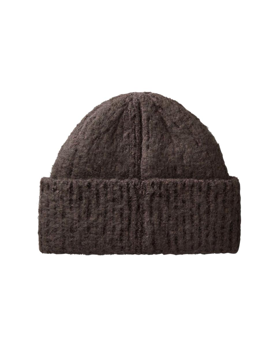 Gorro Beanie de Canelado Grosso Verde-escuro-2