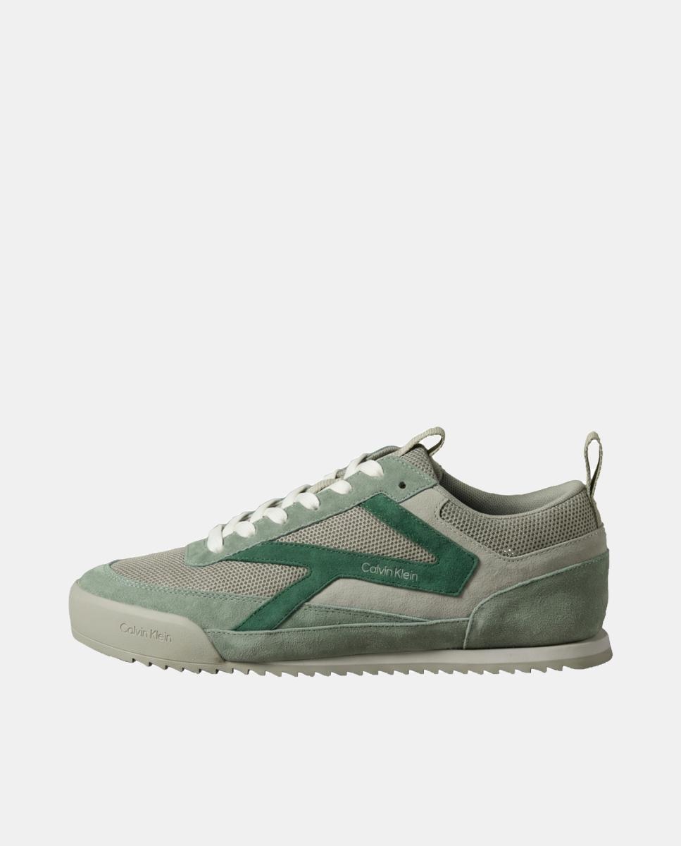 Zapatilla Hombre Runner con gráfico - Calvin Klein Jeans - Gris Gris-2