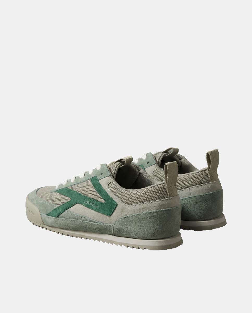 Zapatilla Hombre Runner con gráfico - Calvin Klein Jeans - Gris Gris-4