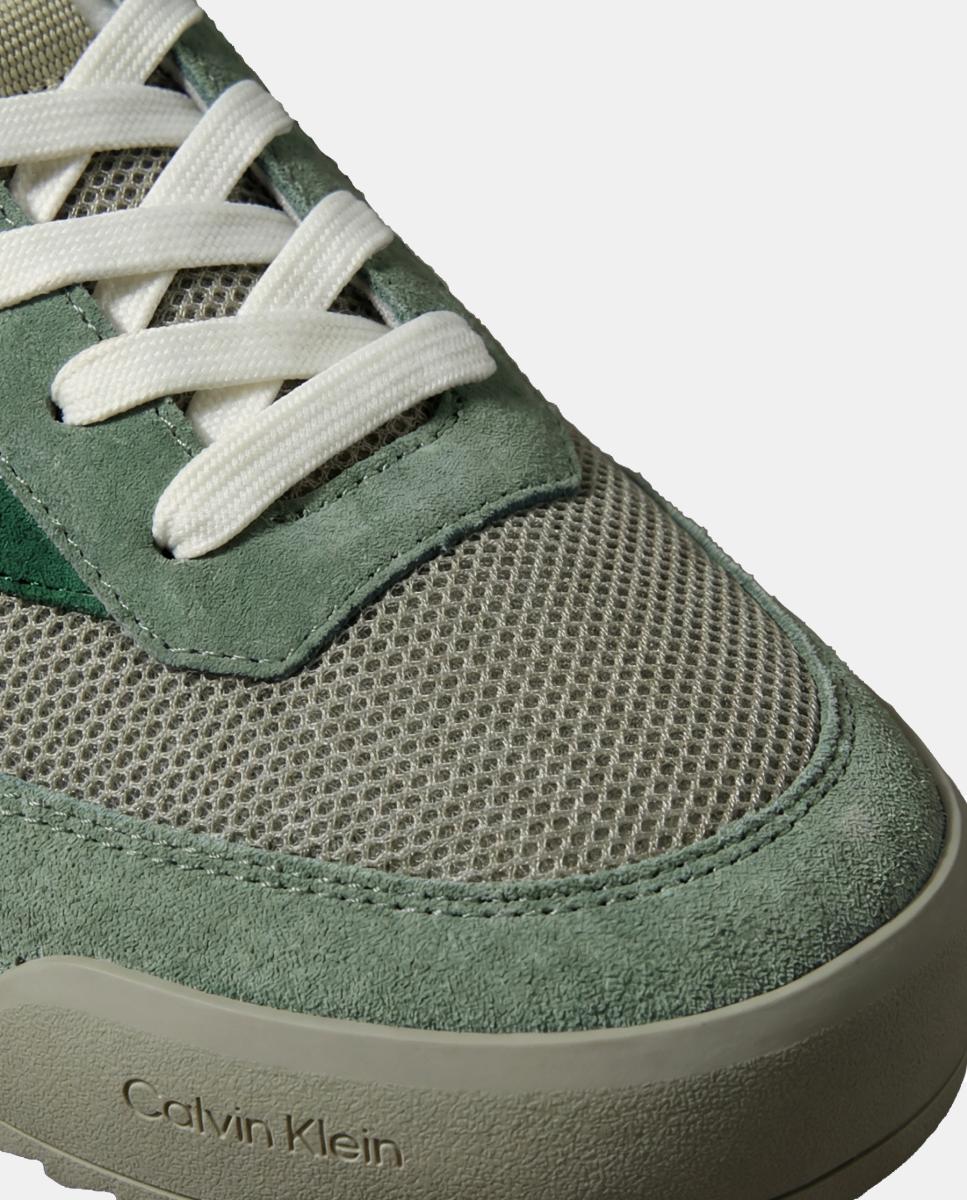 Zapatilla Hombre Runner con gráfico - Calvin Klein Jeans - Gris Gris-6