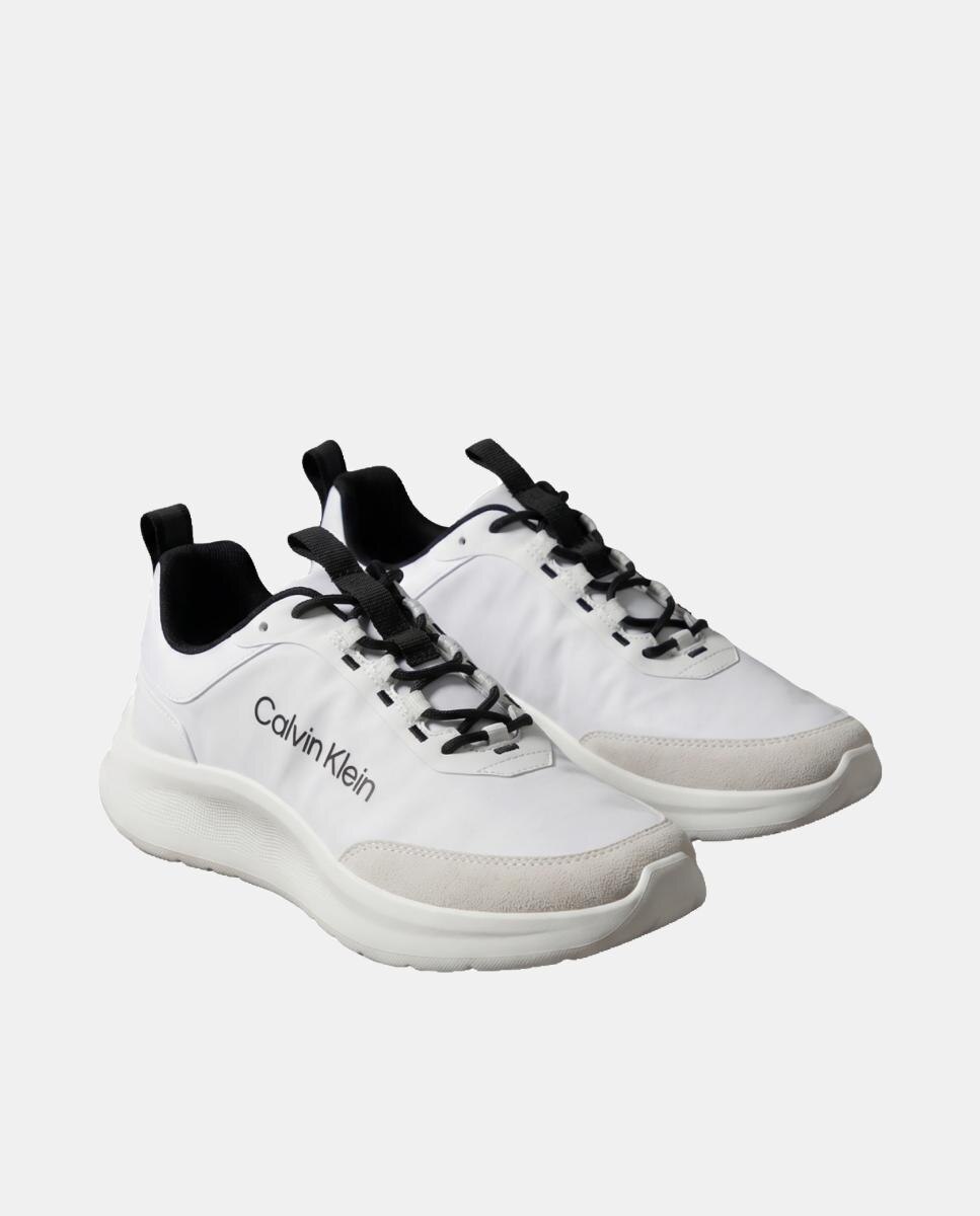 Zapatilla Hombre Runner ligera - Calvin Klein Jeans - Blanco Blanco-3