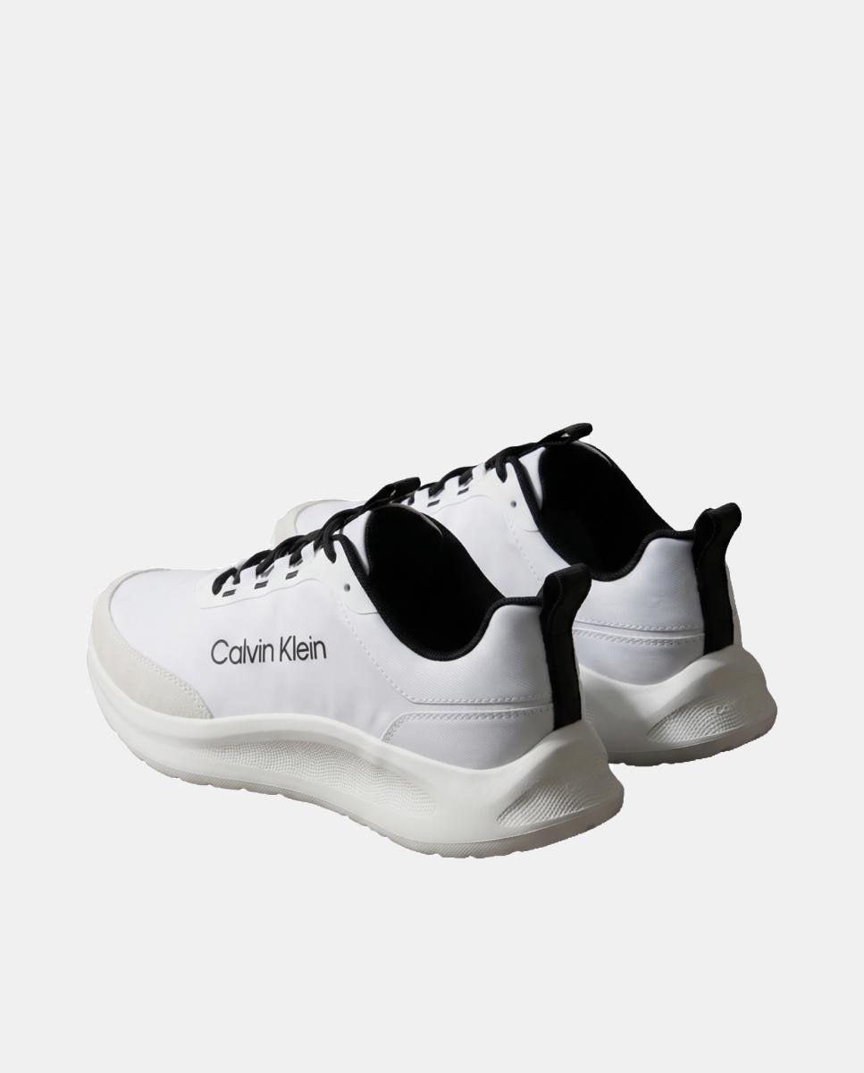 Zapatilla Hombre Runner ligera - Calvin Klein Jeans - Blanco Blanco-4