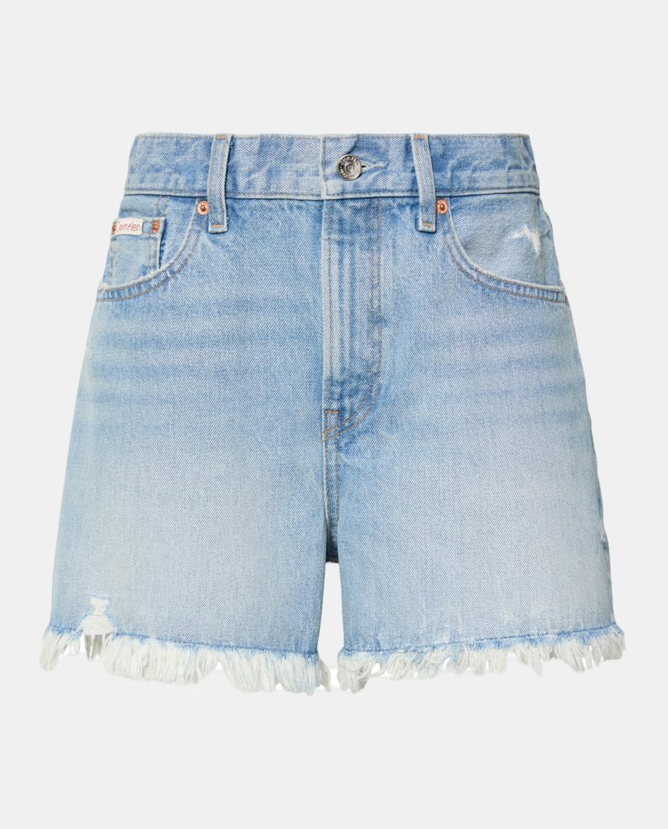 Calções de Ganga 90s Azul-claro-7