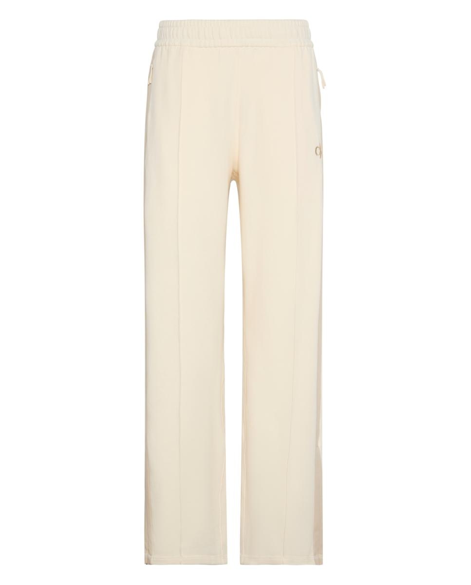 Calças Desportivas Elásticas Creme-7
