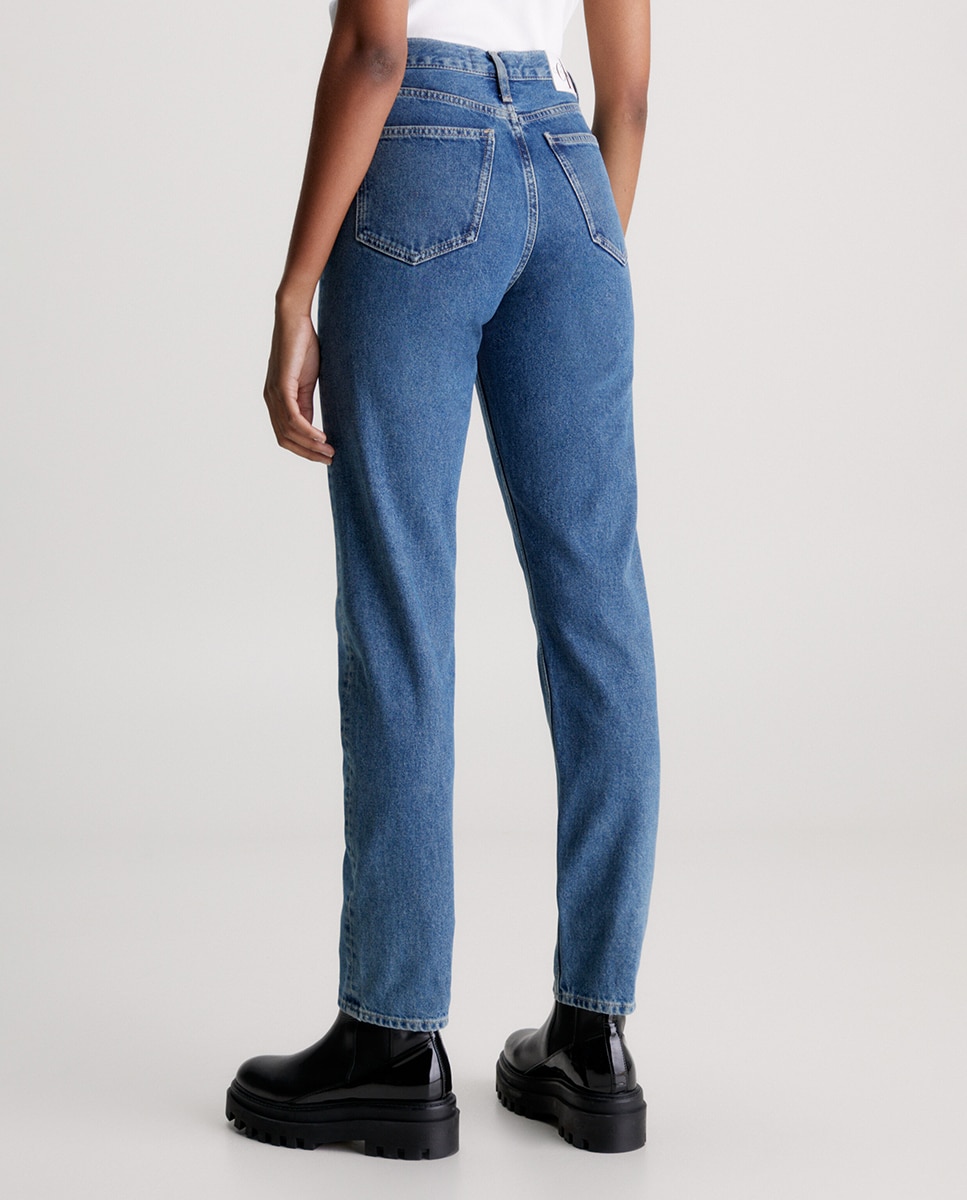 Jeans Straight Slim Azul-índigo-2
