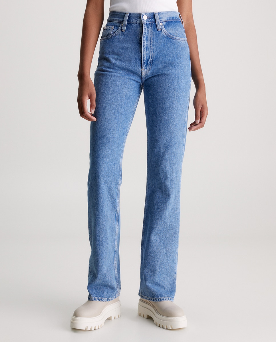 Jeans Bootcut Fit Azul-índigo-1