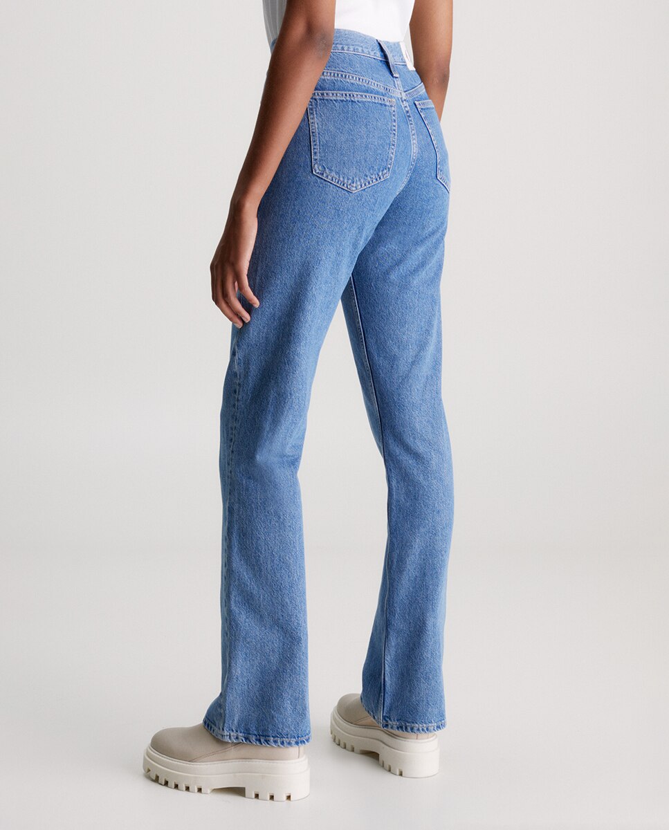 Jeans Bootcut Fit Azul-índigo-2