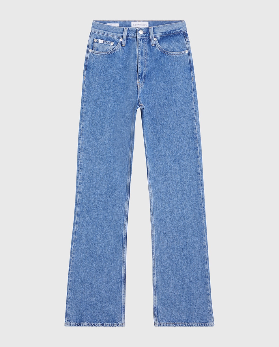 Jeans Bootcut Fit Azul-índigo-4