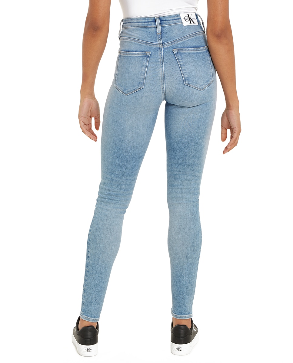 Jeans High Rise Skinny Azul-claro-2