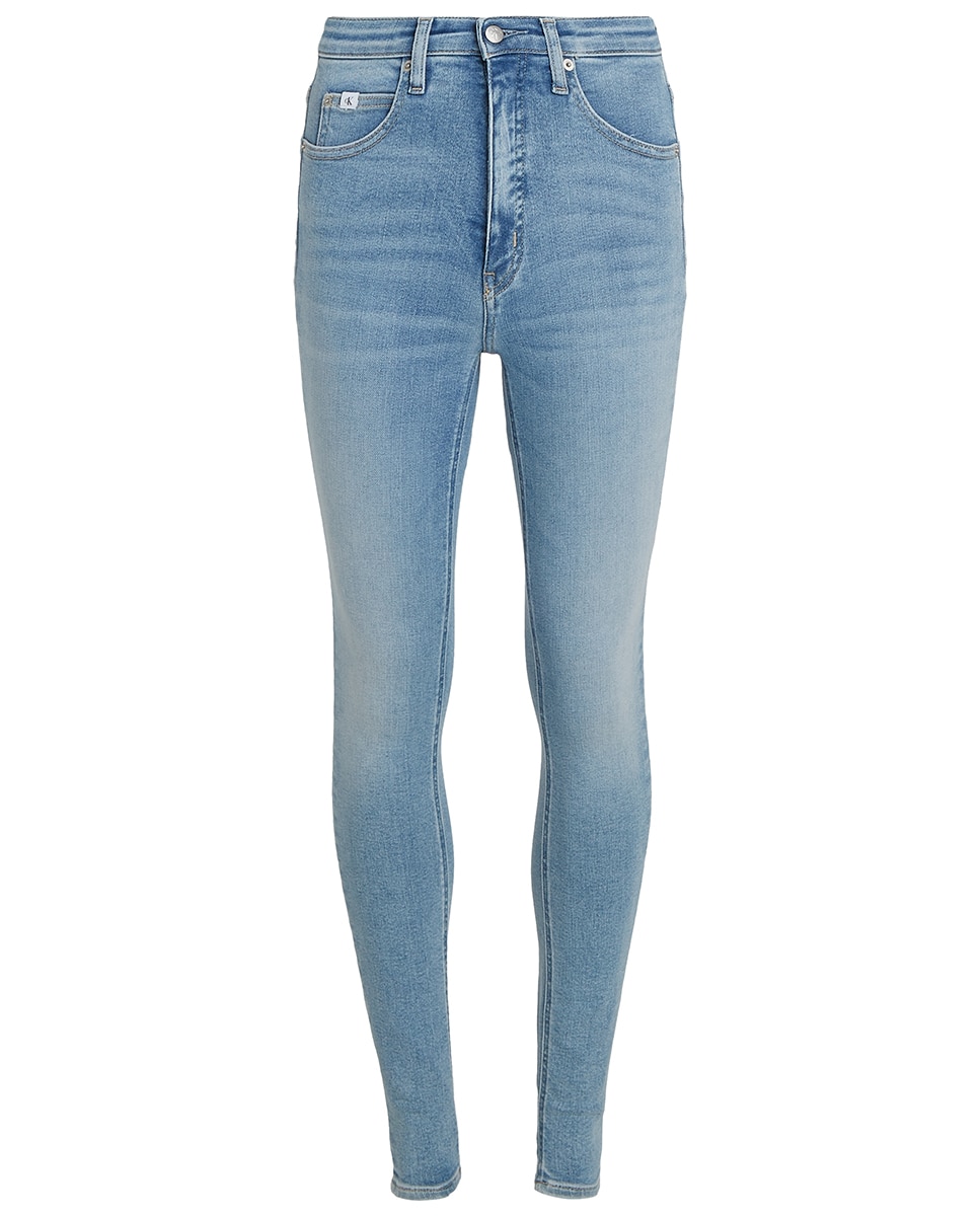 Jeans High Rise Skinny Azul-claro-4
