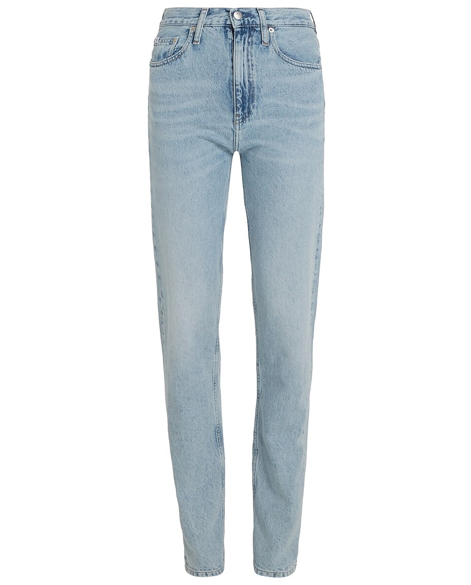 Jeans Authentic Slim Straight Azul-claro-4
