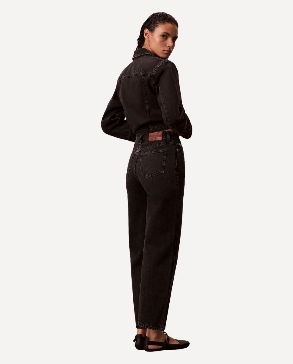 Jeans Barrel Preto-3