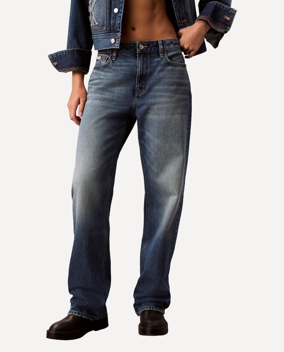 Jeans Straight 90S Azul-2