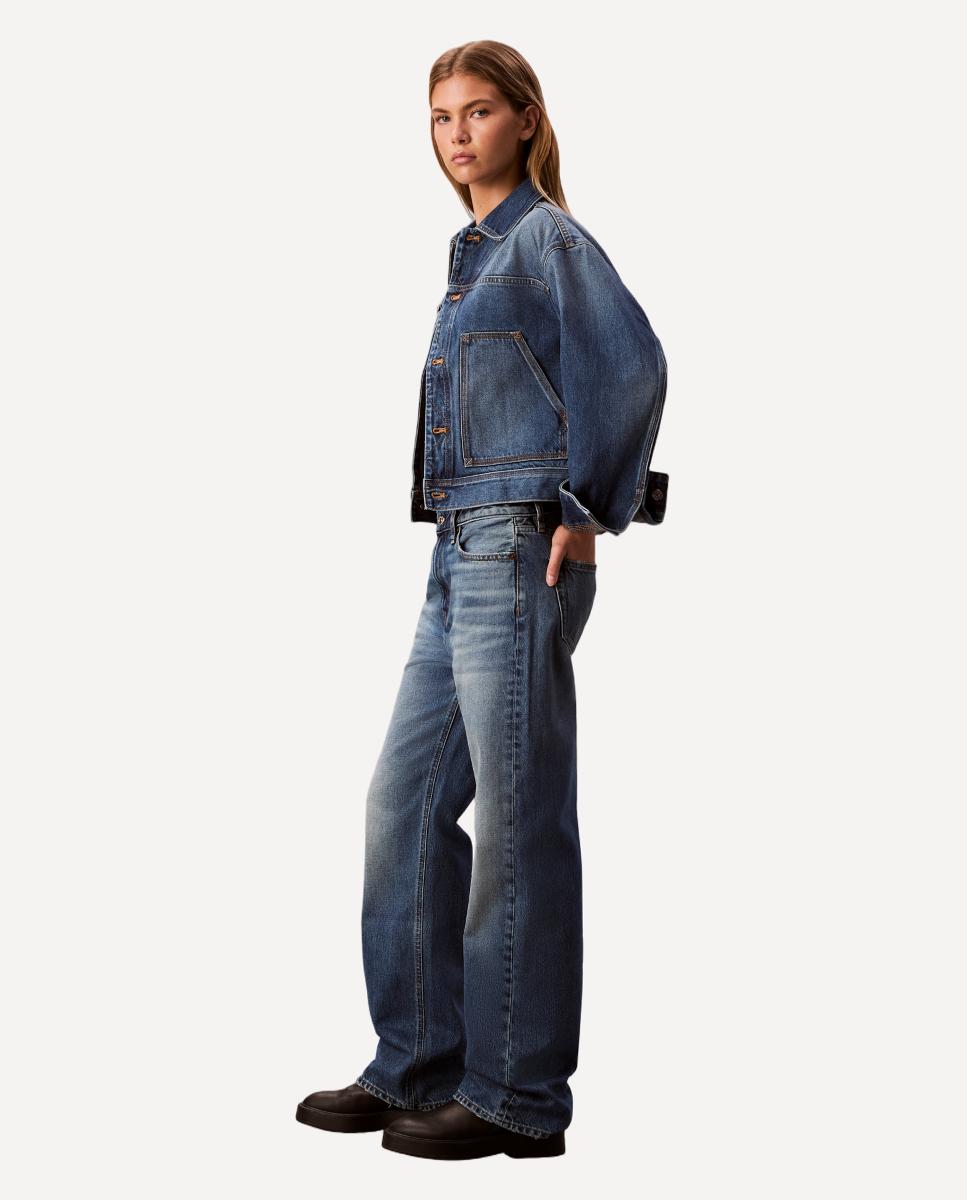 Jeans Straight 90S Azul-5
