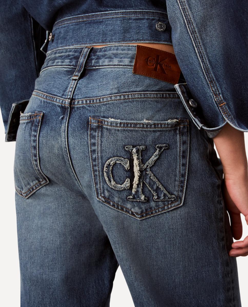 Jeans Straight 90S Azul-6